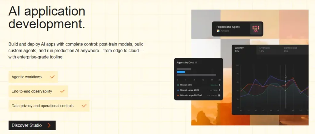 AI การพัฒนาแอปพลิเคชัน Mistral AI