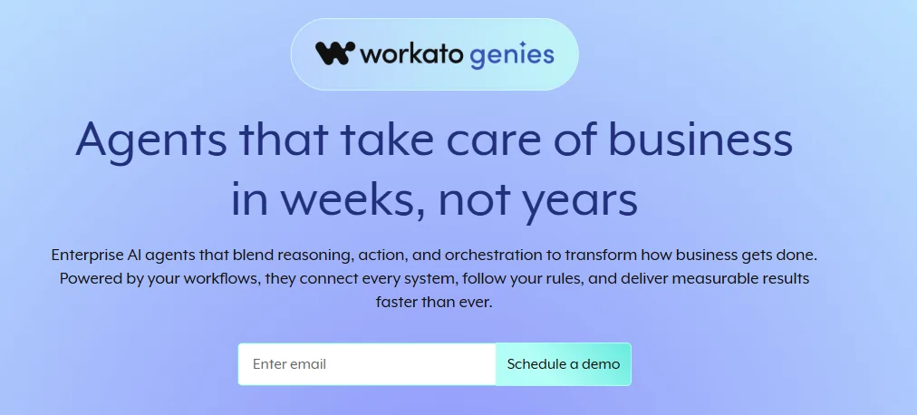 Agent Studio Workato AI