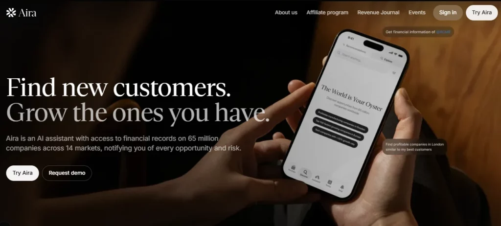 Aira User Interface