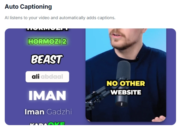 Automated Captioning Ssemble