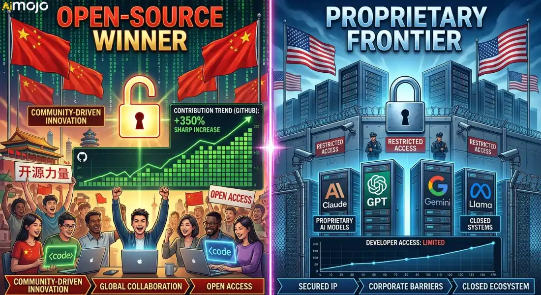 China gewinnt im Open-Source-Bereich AI Rennen