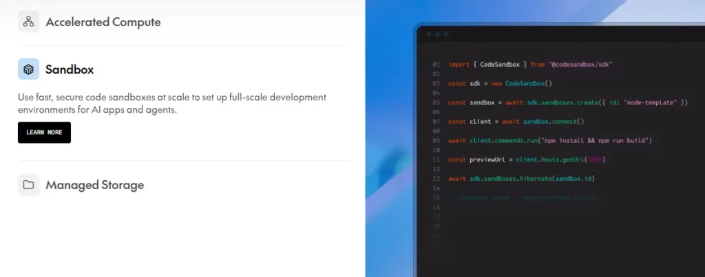 Piaskownica kodu Together AI