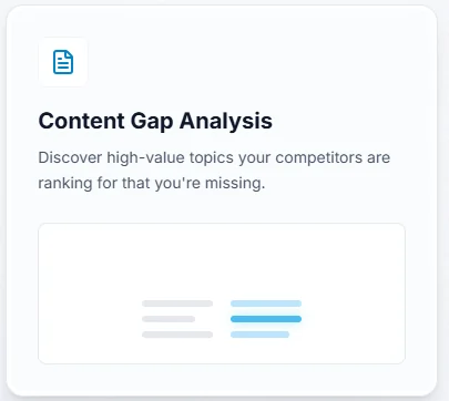 Content Gap Analysis Kafkai