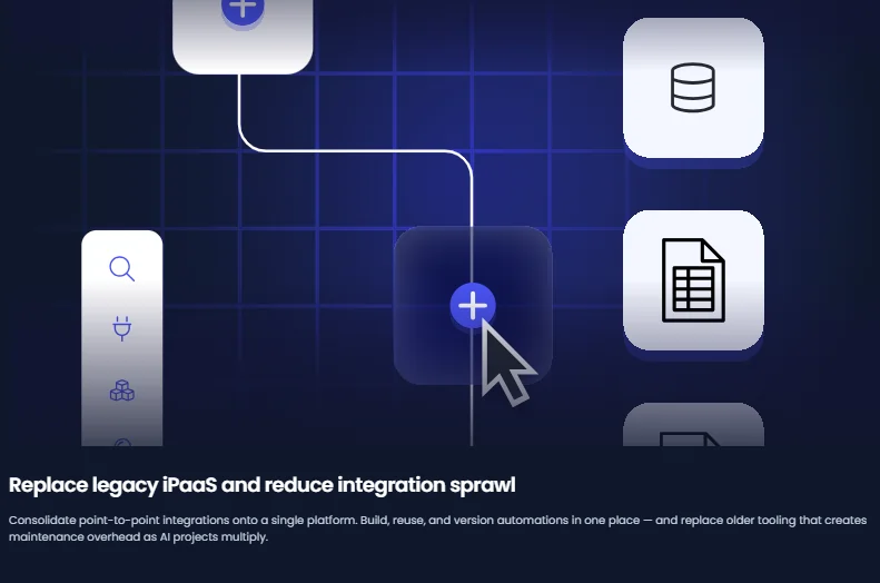 Tray.ai iPaaS incorporado