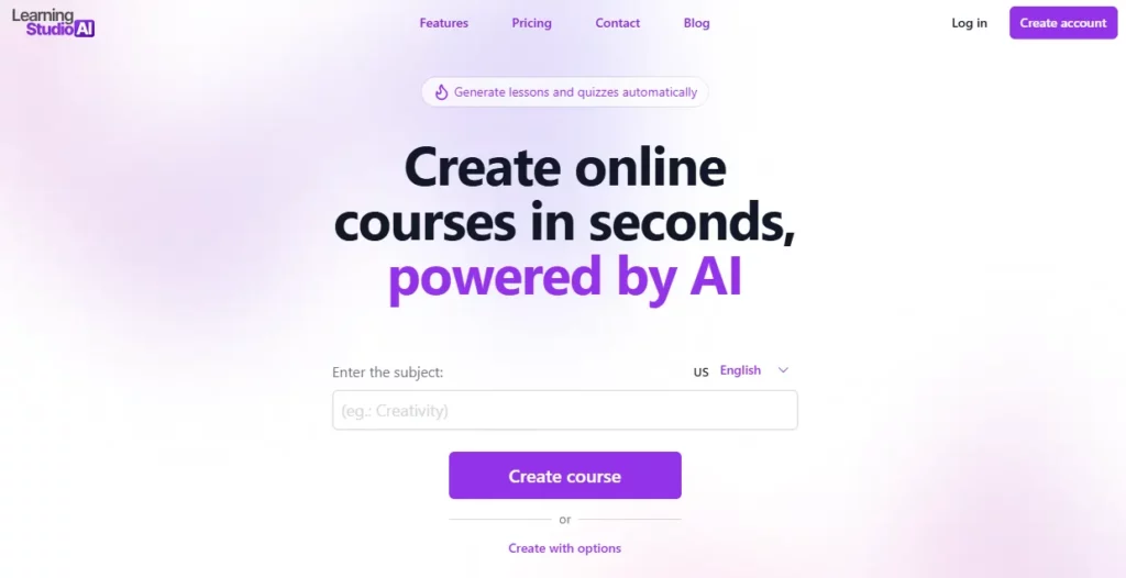 Learning Studio AI