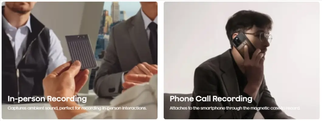 PLAUD Note Recording Modes