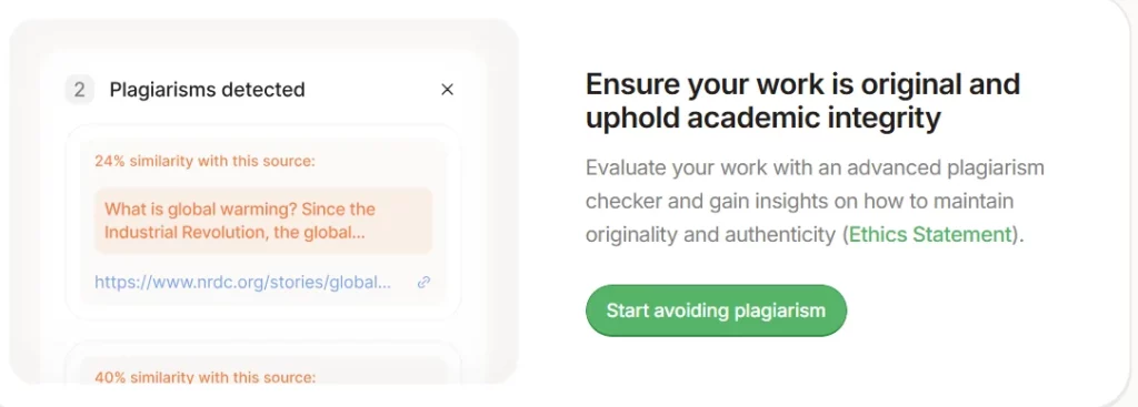 Detector de plagio Yomu AI
