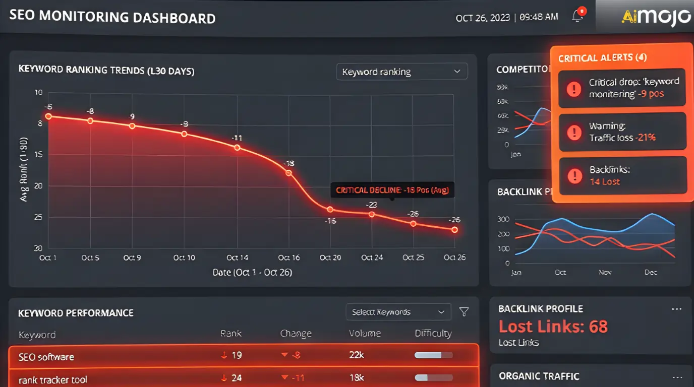 SEO-Überwachung & automatisierte Benachrichtigungen