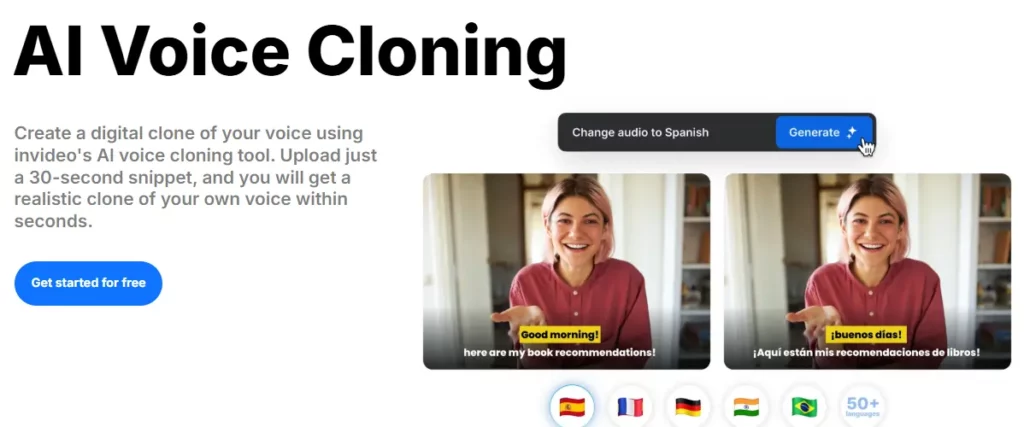 视频人工智能语音克隆