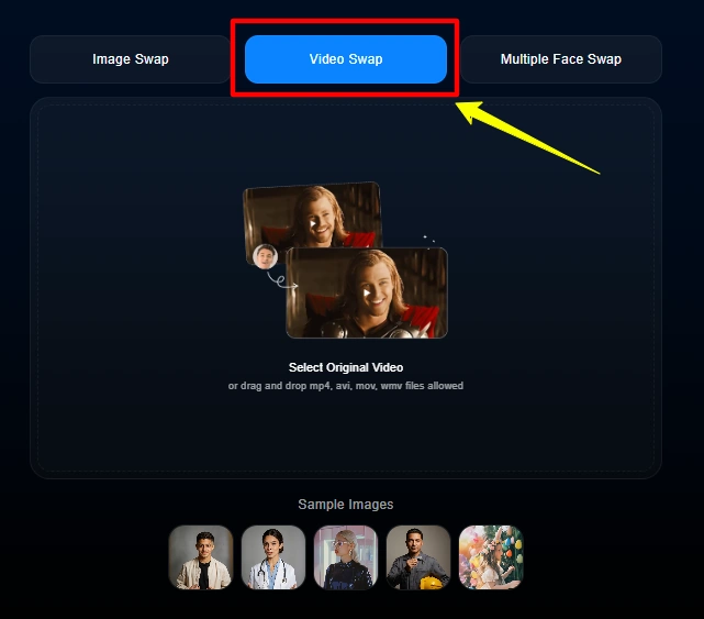 FaceSwapper Video Swap
