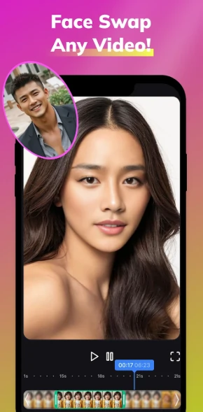 HD Video Face Swap Swapzy AI