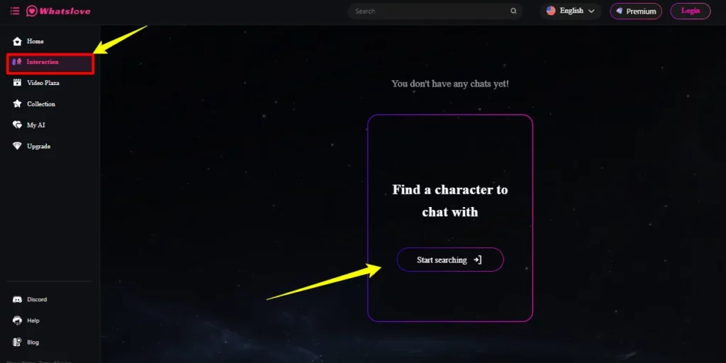 Interaction System WhatsLove AI