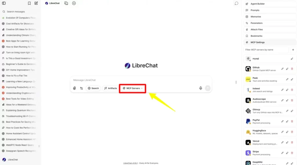 MCP Server LibreChat