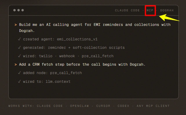 Model Context Protocol support Dograh