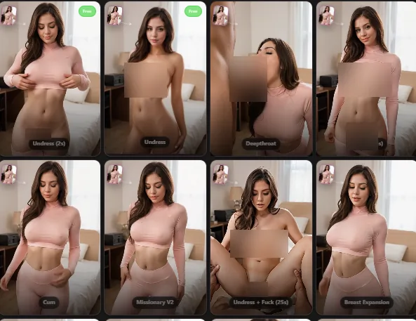 NSFW Style Modes FastUndress.net