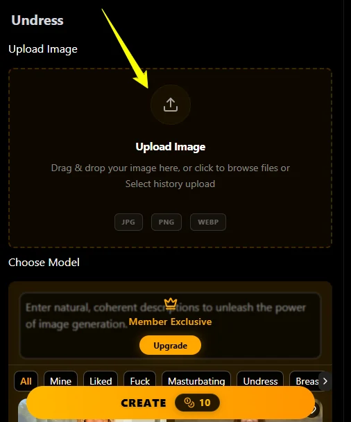 Nudefab AI Undress Tool
