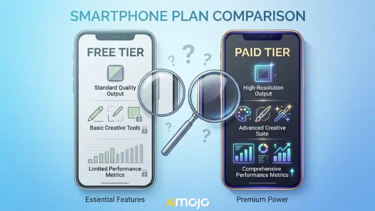 Free vs Paid Output Quality Comparison