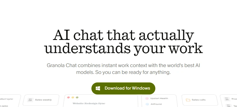 AI Chat Granola