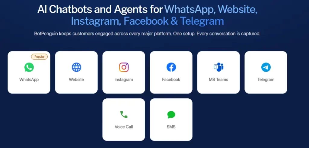 AI Chatbots BotPenguin