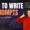 How to Write AI Prompts for Every Use Case (50 Real Examples)