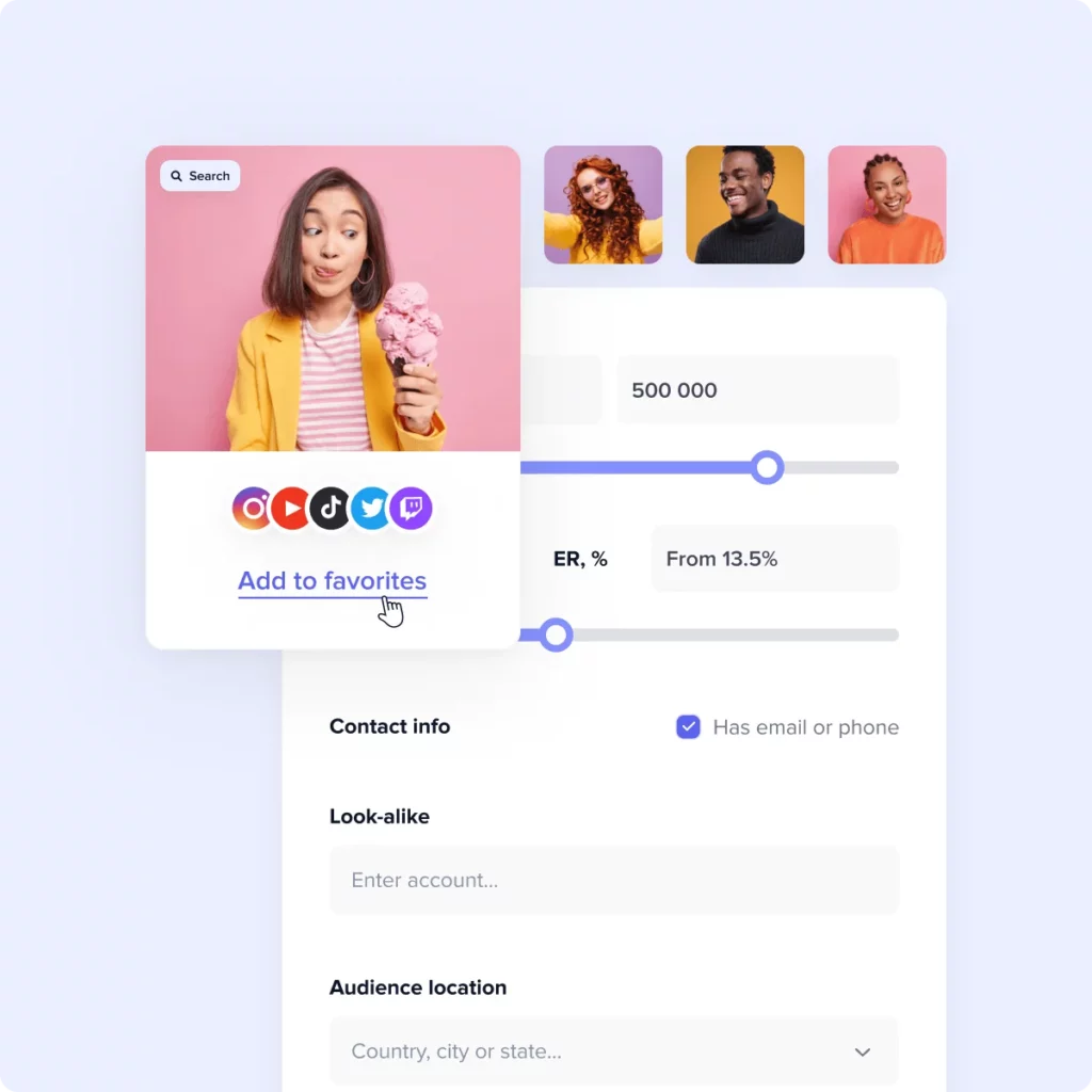 Influencer Discovery HypeAuditor