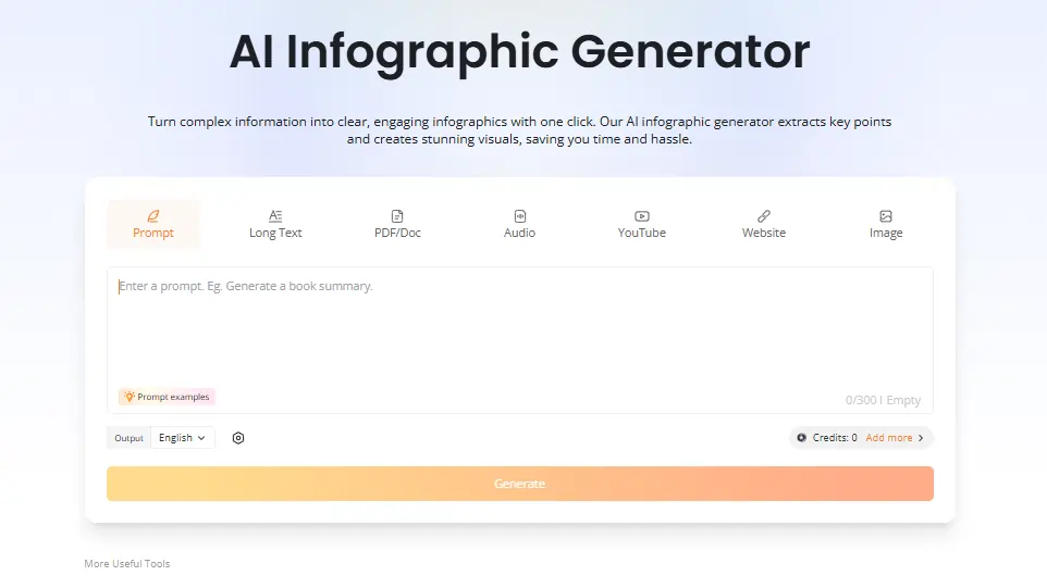 Infographic Generator GitMind