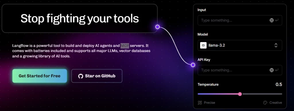 MCP Client and Server Integration Langflow