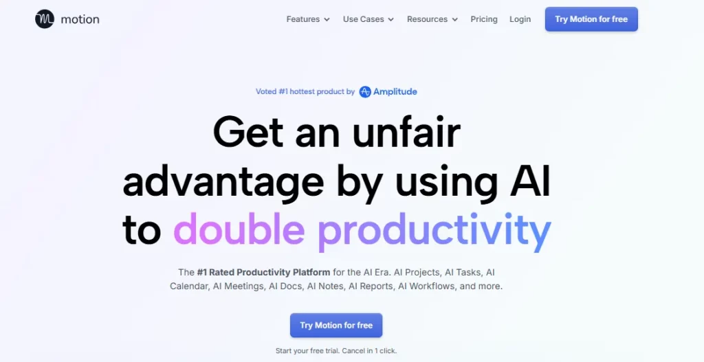 Motion AI