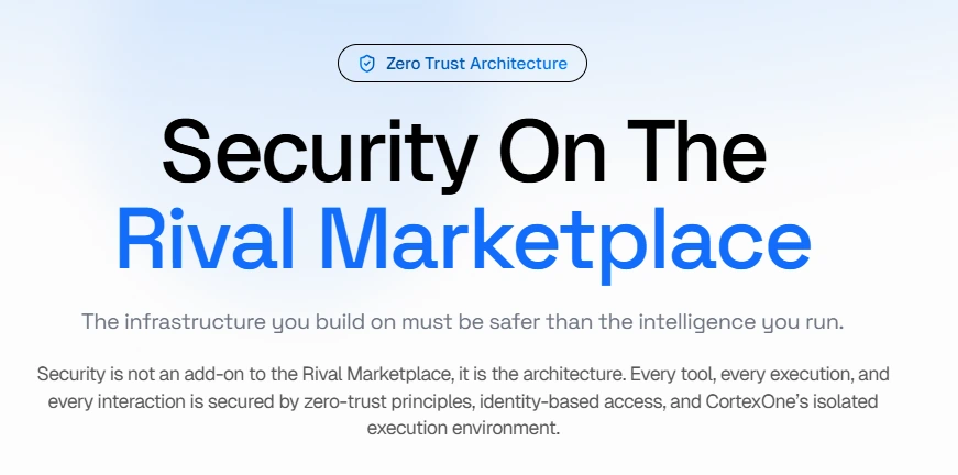 Zero Trust Security Architecture Rival