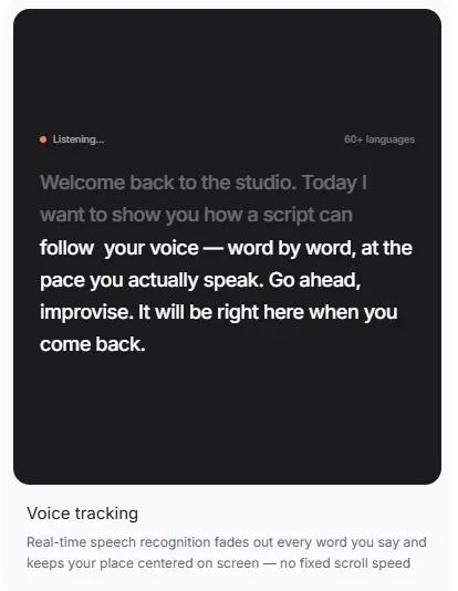 AI Voice Tracking Sayscroll