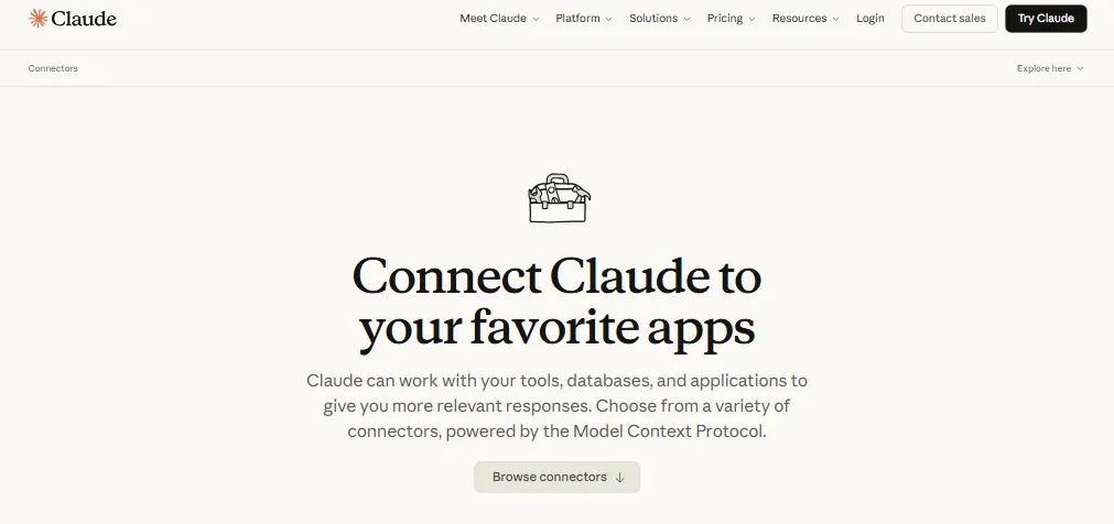 App Connectors Claude