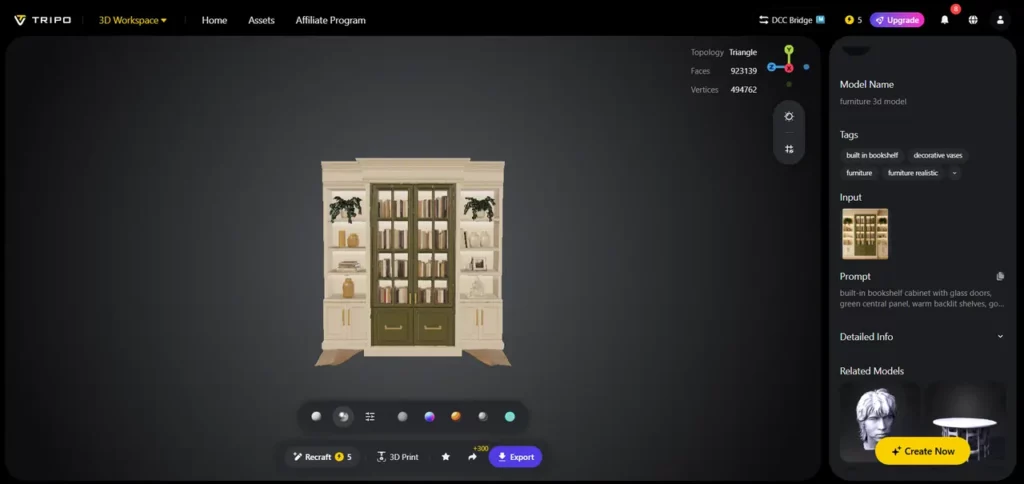 Building Modular Asset Libraries with Tripo 3D
