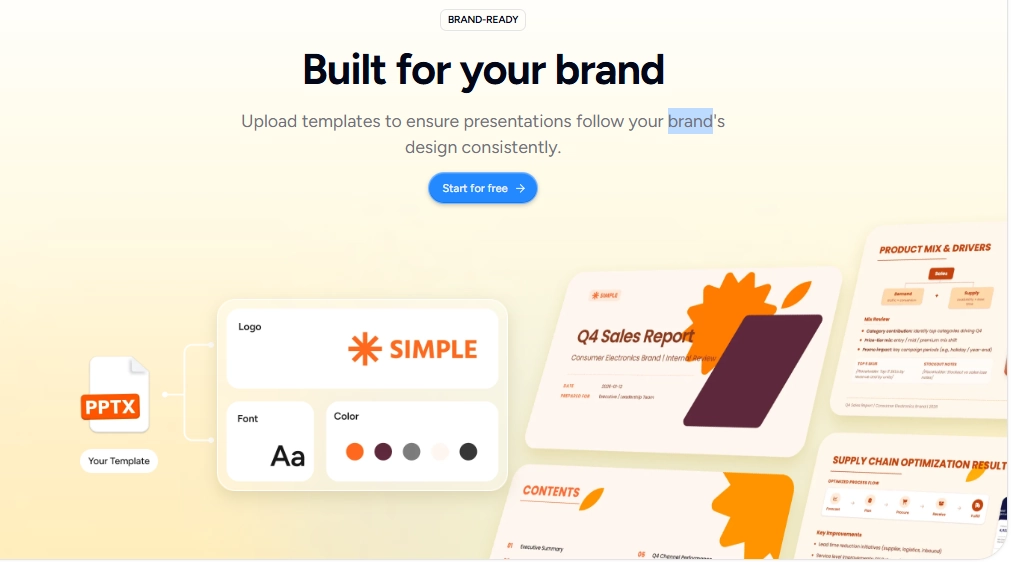 Custom Brand Templates Dokie AI