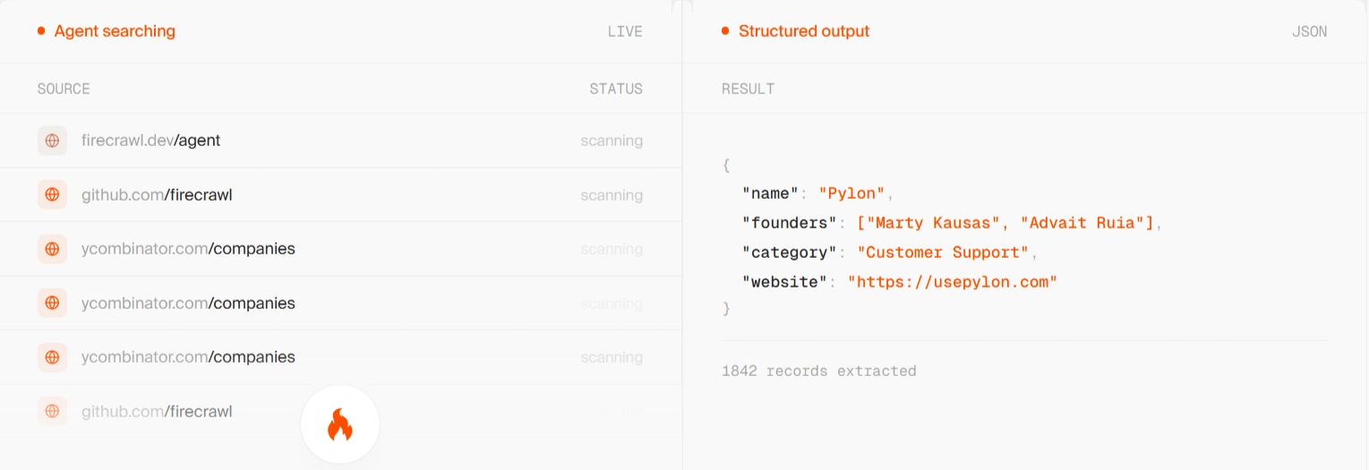 Firecrawl Agent Web Searching