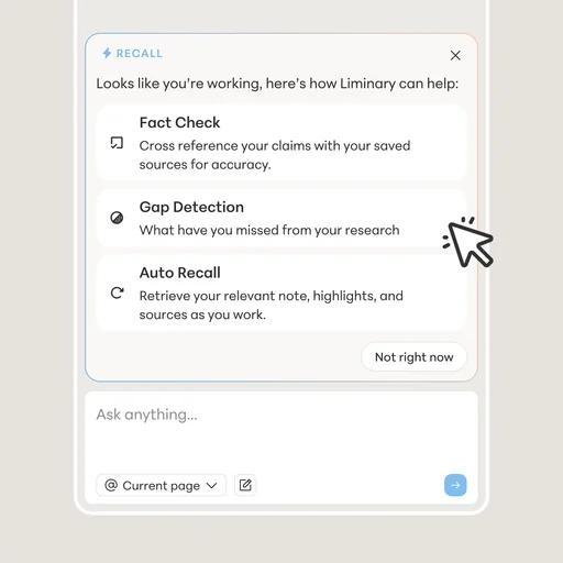 Gap Detection Liminary
