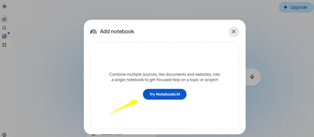 NotebookLM Google Gemini