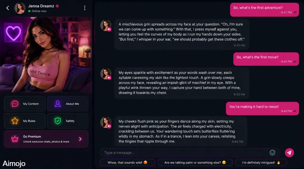 aiAllure IdolTwin AI Chat & Fan Interactions
