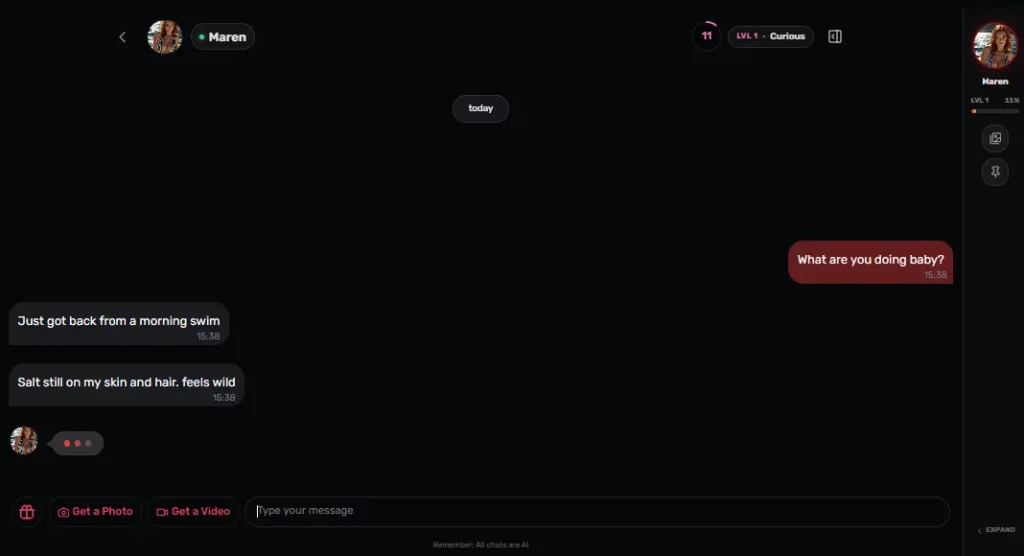 دردشة للكبار بدون رقابة Crushi.ai