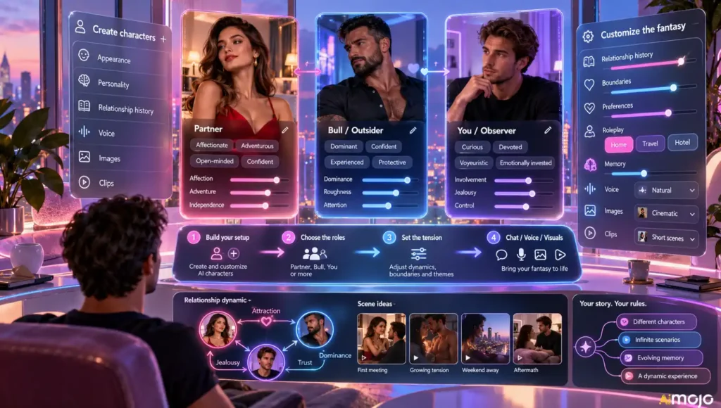 AI companion character creation workflow