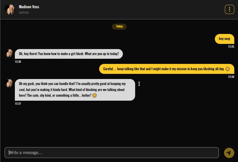 AI girlfriend chat Brazzers AI