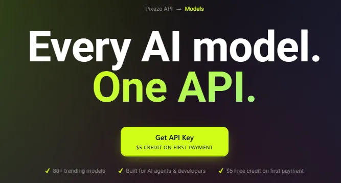 API 모델 Pixazo AI