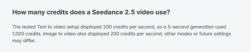 APOB AI Video Generation credits
