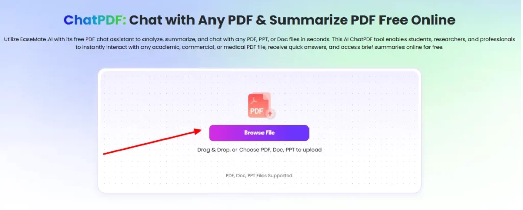 ChatPDF EaseMate AI