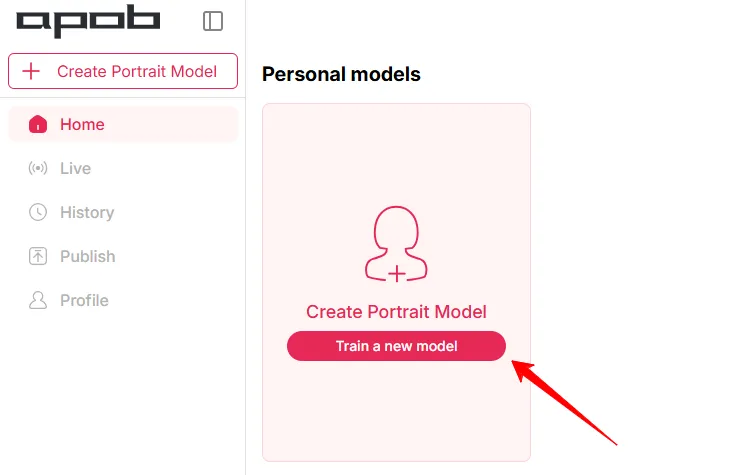 Create Portrait Model in APOB