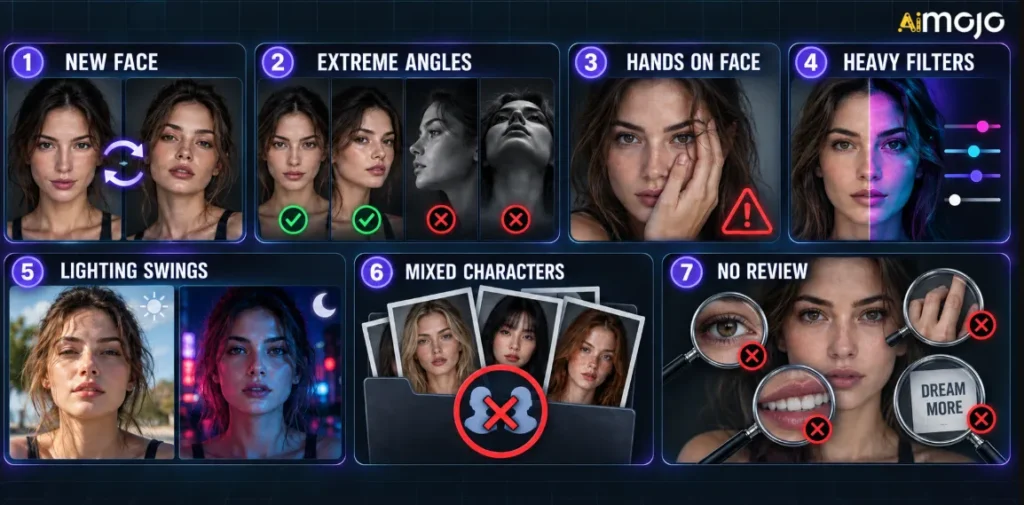 Face Consistency Killers