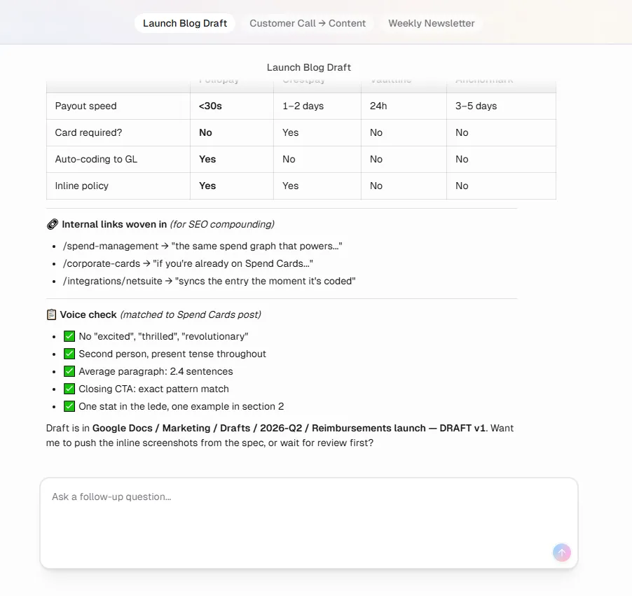 Gumloop AI Content Creation Workflow