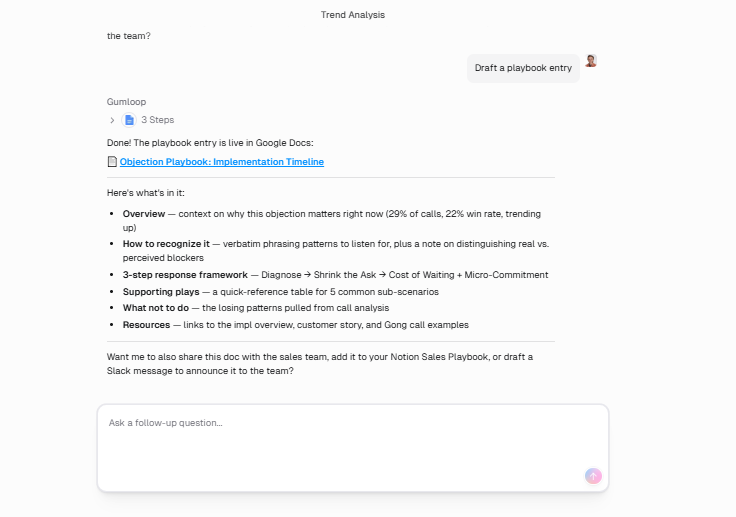 Gumloop AI Sales Call Analysis