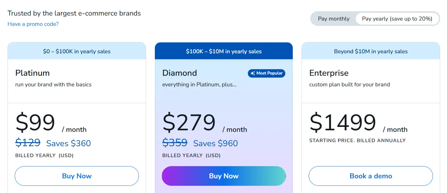 Helium 10 Pricing