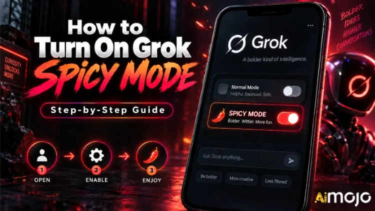 How to Turn On Grok Spicy Mode