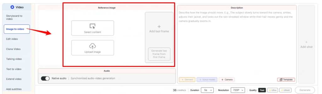 Image to Video First & Last Frames APOB AI